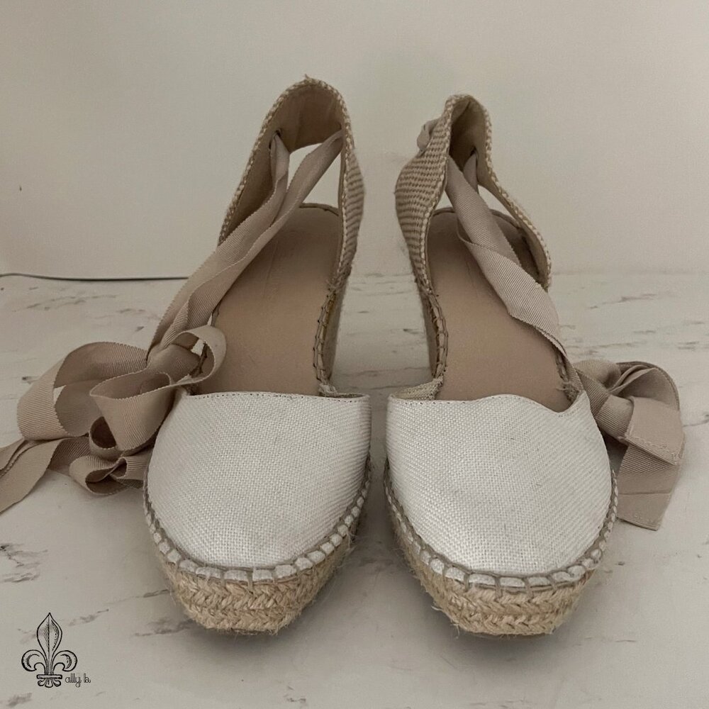 🐰Osos Canvas Espidrille Wedge🐰